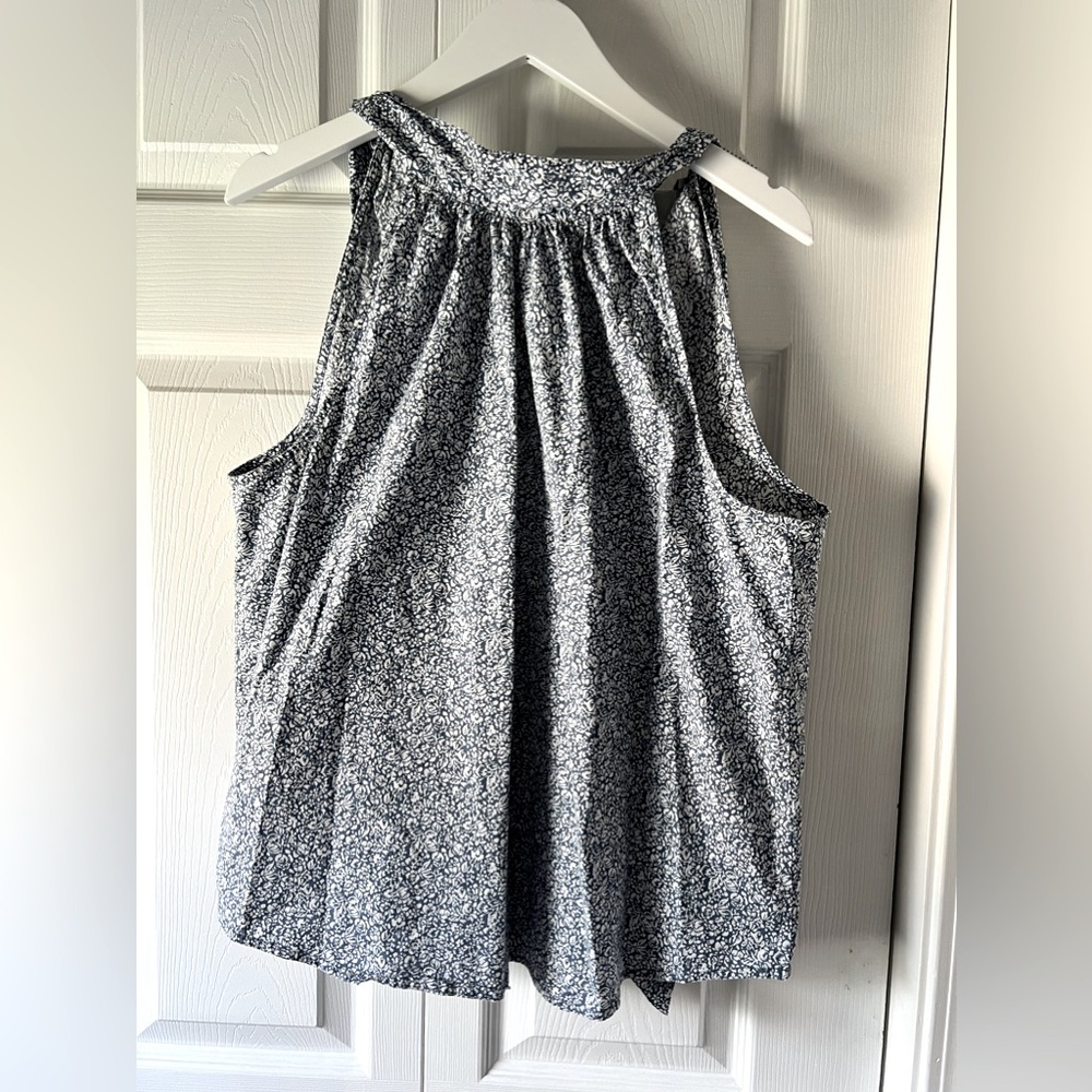 Jcrew halter top. Floral print.